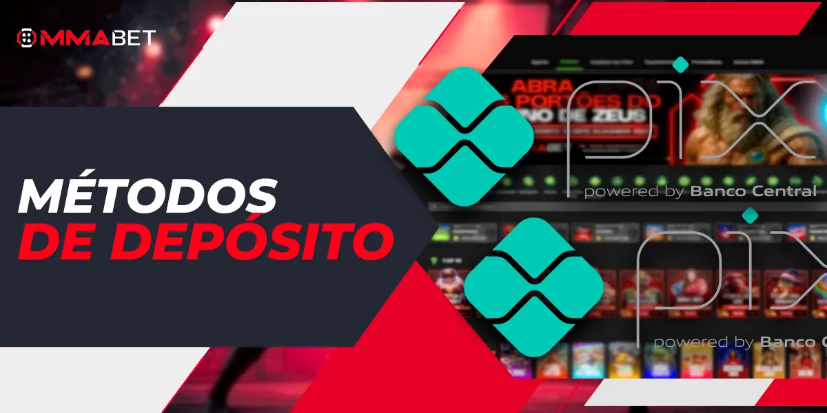 Métodos para fazer depósitos e retiradas de dinheiro